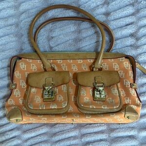 Dooney and Bourke orange purse
